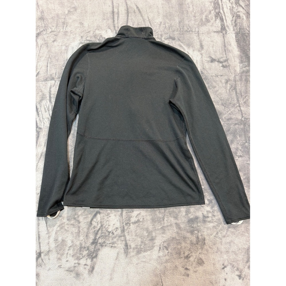 Patagonia Capilene 3 Midweight Base Layer Womens Black 1/4 Zip Top Small - Picture 7 of 7